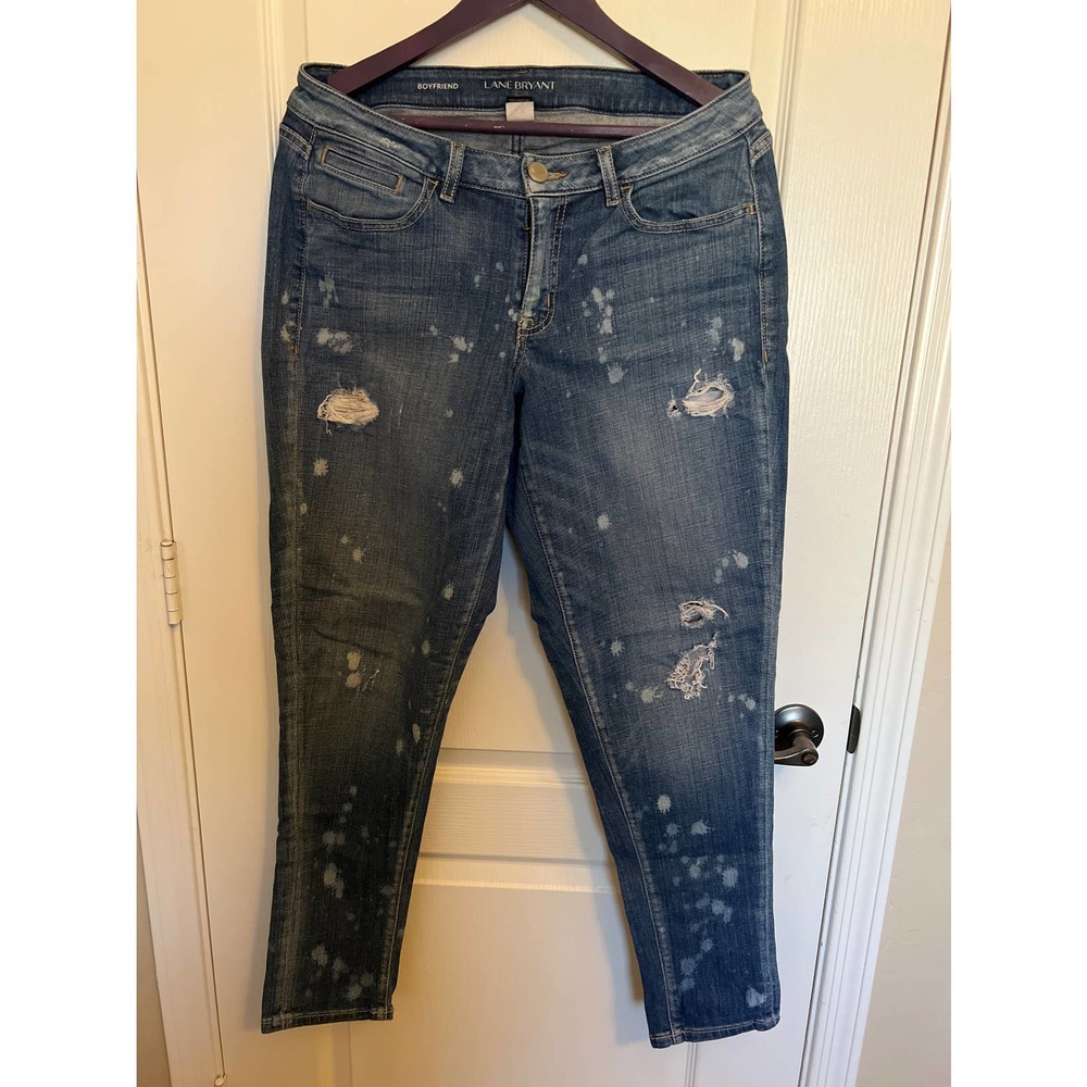 Lane Bryant Boyfriend Jean size 14